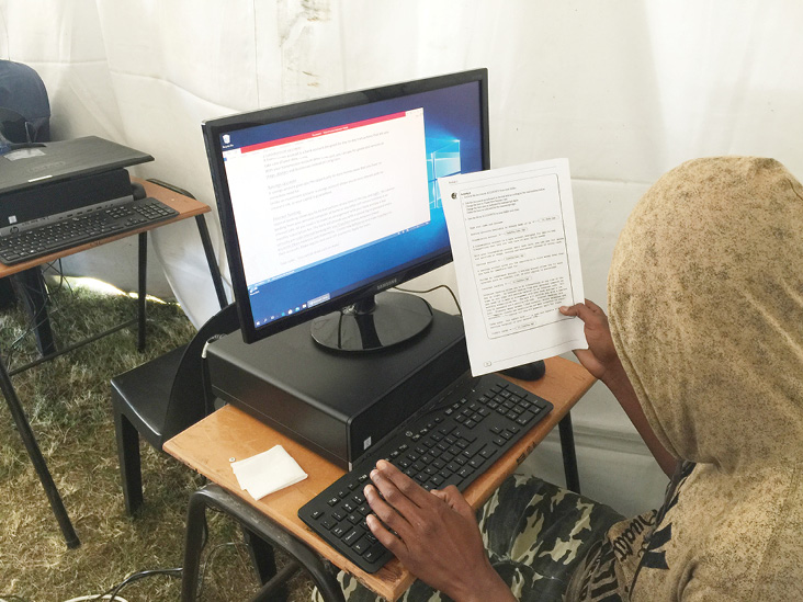 A computer training course is giving homeless people in KwaZulu-Natal a second chance. Photo: Sakhasizwe Community Project