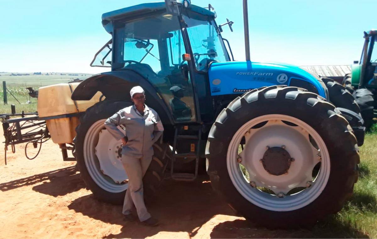 Anelly Mokwena the owner of Sethjoka Farming has grown her business thanks to the Land Bank.